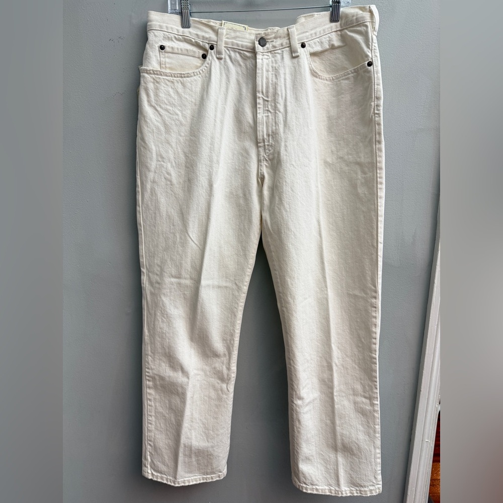 *New* Polo Ralph Lauren Dungarees Classic 5 Pocket Jean in White, Size 36x30